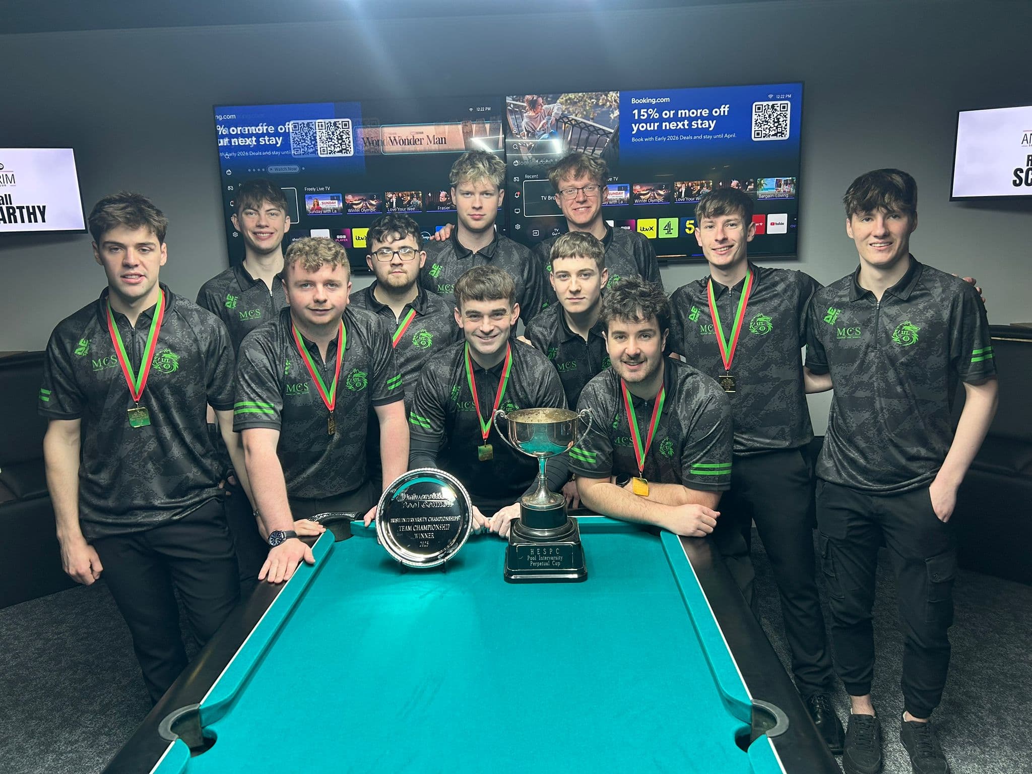UL Pool Club UPC Winners